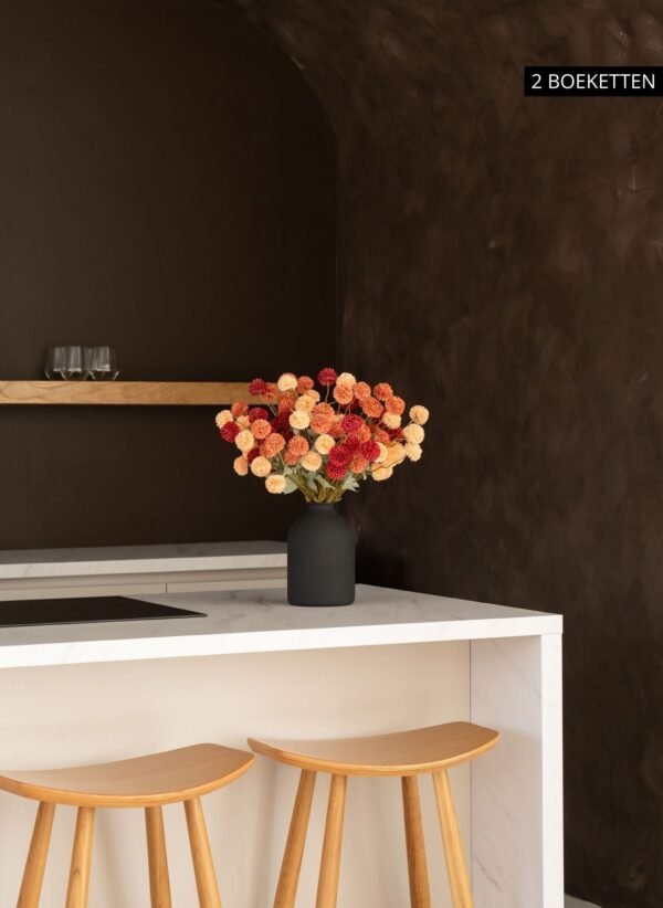Zijden Kiku Bloemen - Mix (10 stengels) - Image 7